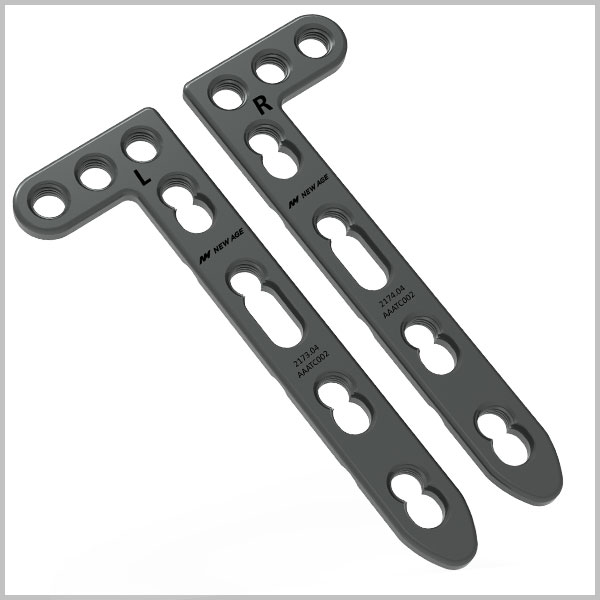Locking L-Distal Radius Plate 2.7mm – 3 Head Holes
